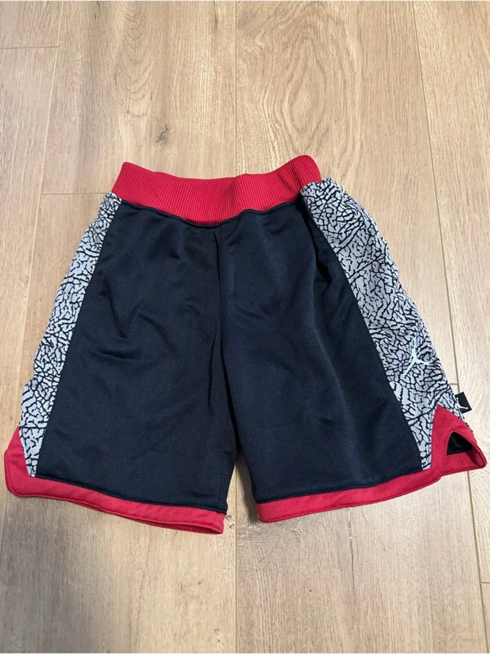Jordan Black & Red Boys Basketball Tank and Shorts Set - Picture 3 of 3